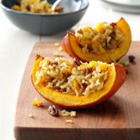 Scented Rice in Baked Pumpkin image