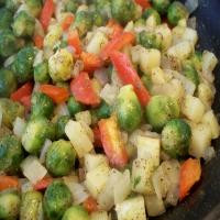 Brussels Sprouts 'n Potatoes_image