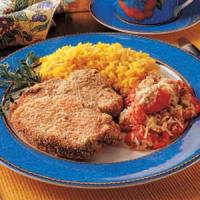 Breaded Pork Chops for Two image