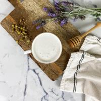 Chamomile and Lavender Oat Milk Latte_image