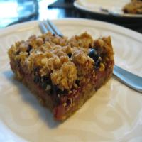Apple and Black Currant Crumble Bars image
