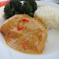 Panang Curry Salmon image