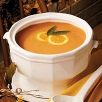 Herbed Golden Squash Soup image