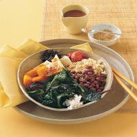 Vegetable-Rice Bowl with Miso Dressing_image