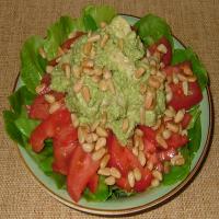 Parsley Pesto Chicken Salad With Pine Nuts_image