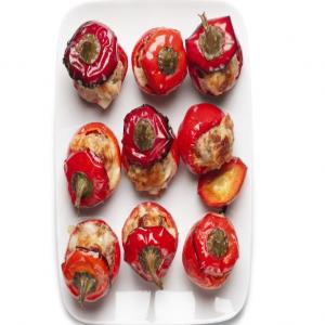 Spicy Sausage Cherry Peppers_image