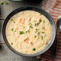 Potato Cheese Soup with Salmon_image