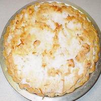 Coconut Cream Pie With Meringue Topping image