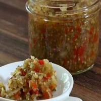 Sweet Cucumber Relish for Canning_image