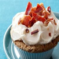 Maple French Toast and Bacon Cupcakes image