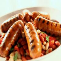 Grilled Sausage with Tuscan Beans image