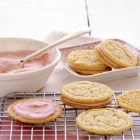 Raspberry-Cream Sandwich Cookies_image
