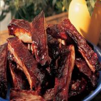 Memphis-Style Hickory-Smoked Beef and Pork Ribs (The Neelys) Recipe - (4.8/5) image