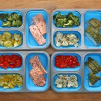 Chicken and Salmon Meal Prep Recipe by Tasty_image