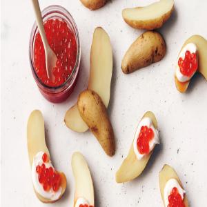 Fingerling Potatoes with Wild Salmon Roe_image