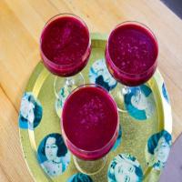Cocktail with Roasted Beets and Vodka image