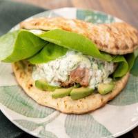 Grilled Turkey Burgers with Tzatziki and Feta_image