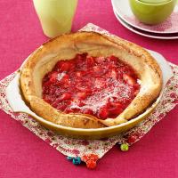 Strawberry Puff Pancake image