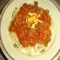 Jenny's Homemade Spaghetti Sauce For A Crowd_image