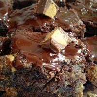 Swirled Peanut Butter Cup Brownies image