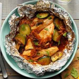 Chicken and Zucchini Foil Packs_image
