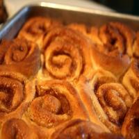 Honey Cinnamon Buns With Cream Cheese Frosting image