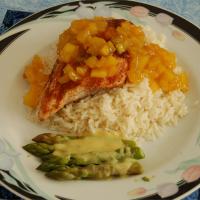 Grilled Spiced Chicken with Caribbean Citrus-Mango Sauce image