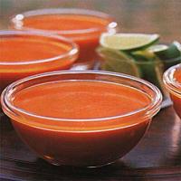 Chilled Roasted Red Pepper Soup_image