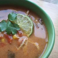 Slow-Cooker Chicken Tortilla Soup image