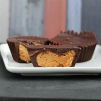 Giant Homemade Almond Butter Cups image