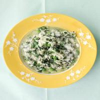 Spinach Risotto with Peas image