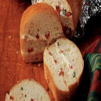 Cheesy Roasted Red Pepper Bread_image