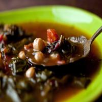 Valencian Chickpea and Chard Soup image
