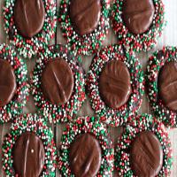 Dark Chocolate Peppermint Patty Thumbprints_image