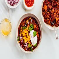 Instant Pot Beef and Sweet Potato Chili image