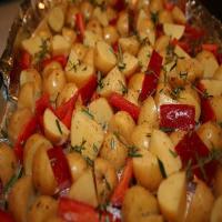 Sauteed Potatoes in Red Pepper Oil_image