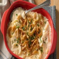 Crispy French Onion Scalloped Potato Casserole Recipe - (4.6/5) image