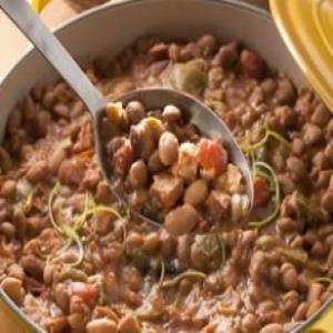 Pinto Bean & Andouille Sausage Stew_image