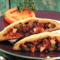 Barbecue Beef and Potato Turnovers image