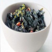Brown-Butter Creamed Winter Greens_image