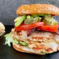 Ground Chicken Smash Burgers with Pepper Jack Cheese_image