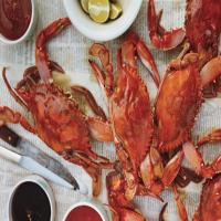 Blue Claw Crab Boil With 3 Sauces_image