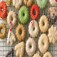Glazed Spritz Cookies image