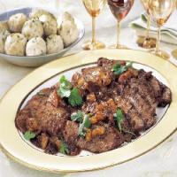 Brisket with Dried Apricots, Prunes, and Aromatic Spices image