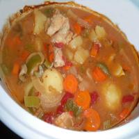Crock Pot Colorful Chicken Stew_image