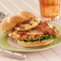 Grilled Pineapple Chicken Sandwiches image