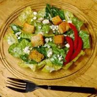Caesar Salad with Cilantro and Green Chile Dressing image