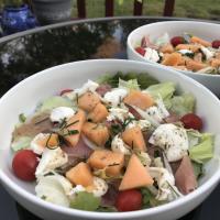 Peach and Prosciutto Salad image