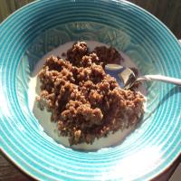 Healthy Chocolate Oatmeal/Porridge_image