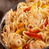 Chinese New Year: Long Life Noodles with Shrimp Recipe_image
